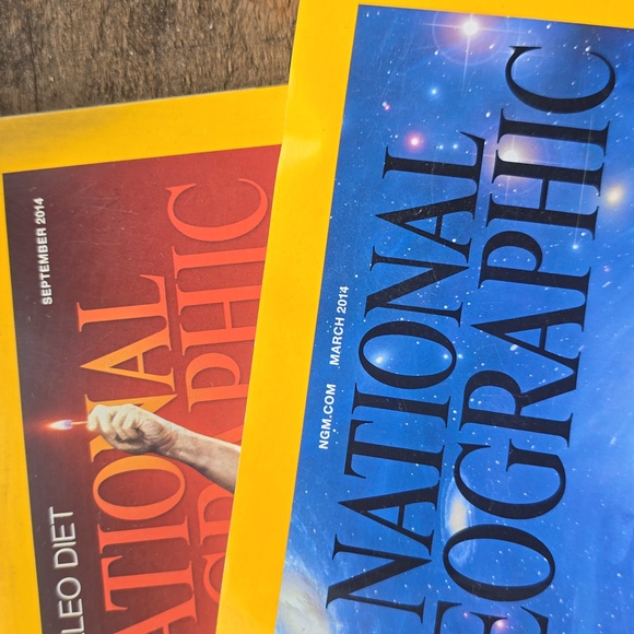 2014 National Geographic Magazine lot of 2 Black Holes Romes Bad Boy Nero JJ art - Picture 2 of 8